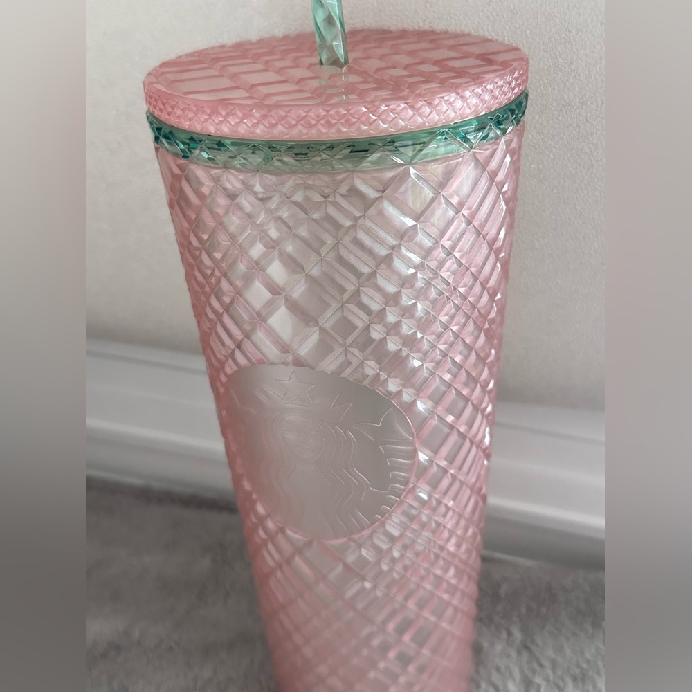 Starbucks May 2023 24oz Jeweled Pearl Tumbler